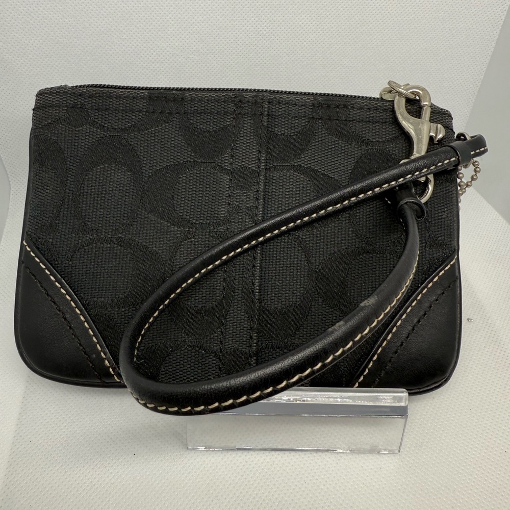 Coach Black‎ Wristlet Clutch
